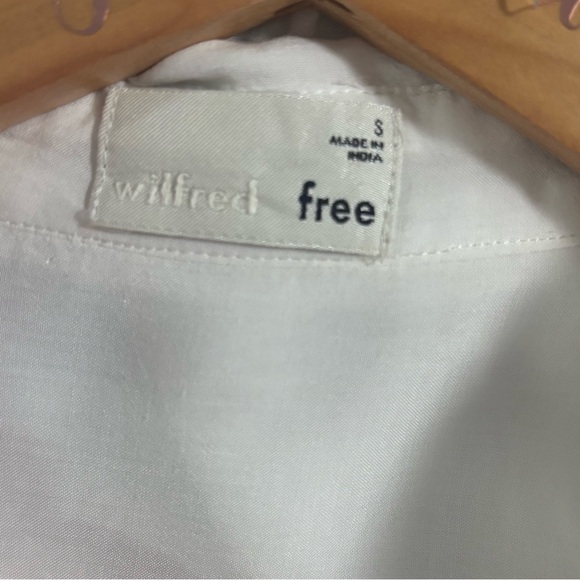 Wilfred Ivory Long Sleeve Dress - Picture 4 of 9